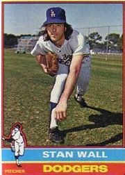 1976 Topps Baseball Cards      584     Stan Wall RC